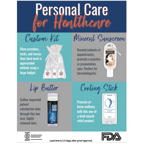 personal care flyer example