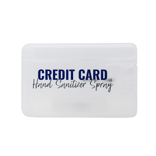 0.57 fl-oz. Credit Card Hand Sanitizer Spray (HSS-CC)