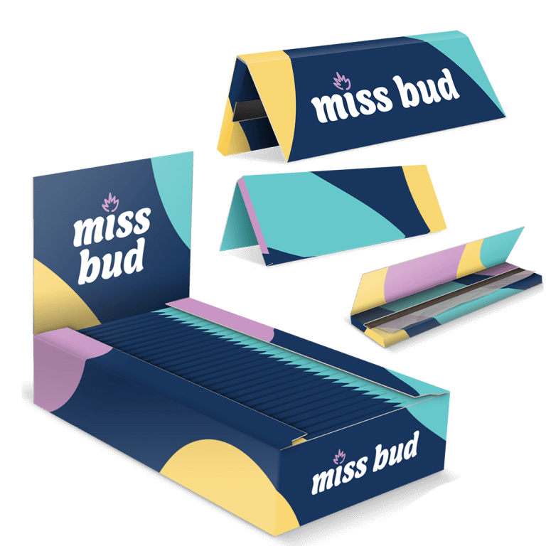 •	1-1/4 Rolling Papers – Fully Customized Booklets (CROLL-FC125)