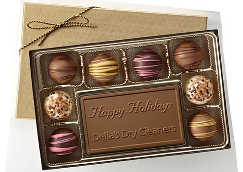 Happy Holidays Chocolates