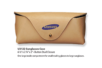 Leather sunglass case