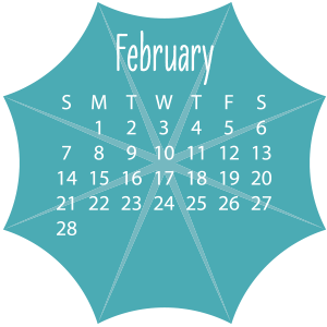 February 2021 Umbrella Calendar