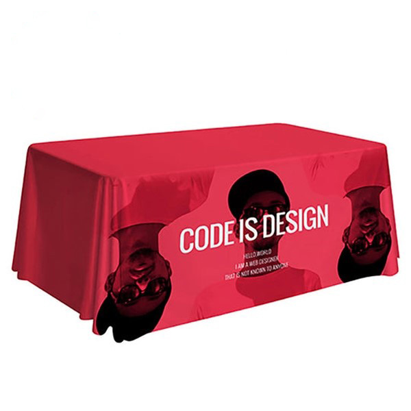 •	6-ft. Premium Table Throw 4-Sided - Close Back, Full-Color Dye (CPN-554020713)