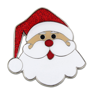 Holiday Santa Pin (C1496)