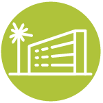 hotel and resort icon