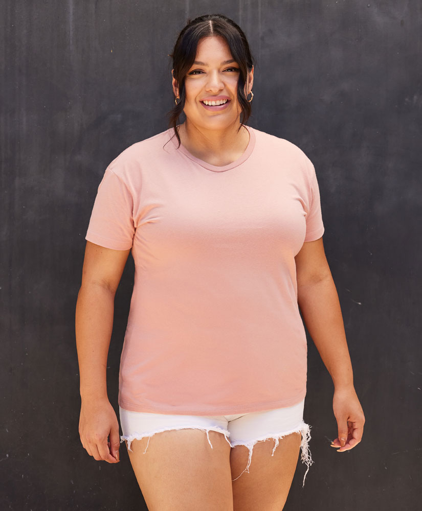 Women's Cotton Relaxed T-Shirt (3910)