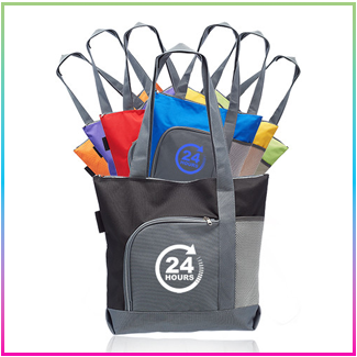 The Go Getter Two-Tone Tote Bags (ATOT42)