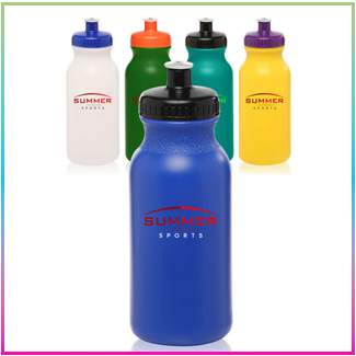 20-oz. Water Bottles With Push Cap (AWB20)