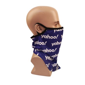 Multi-Functional Bandana With Ear Loops and Full Color Sublimation (BAN-130)