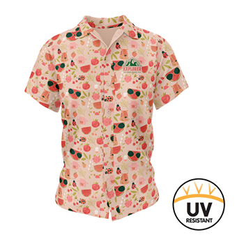 Girls' Full Dye Hawaiian Shirt