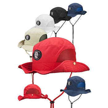 •	Bucket Hat with Mesh Sides (ACAP72)