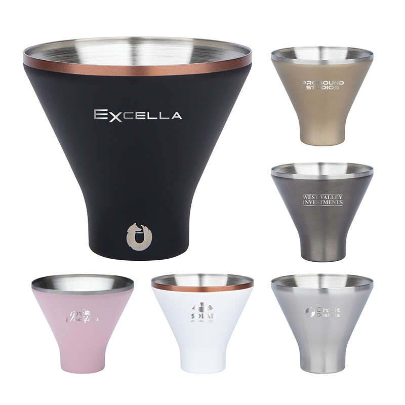 Snowfox® 8-oz. Vacuum Insulated Martini Cup (CF1010)