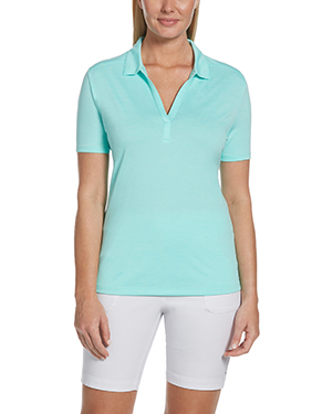 Ladies Broken Stripe Polo (CGW751)