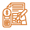 Icon representing financing