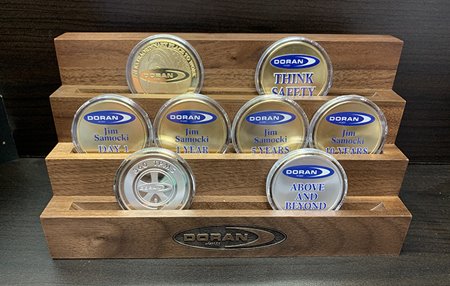 Doran award coins