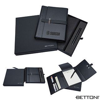 •	Bettoni® Sorrento Journal & Pen Giftset (ES3509)