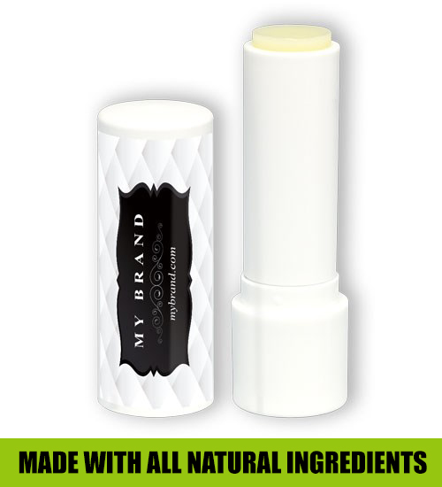 •	The Lip Balm with Plastic Calmshell and Insert Card (#ZLBPWT-CLAMSHELL)