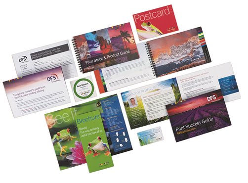 Print card samples
