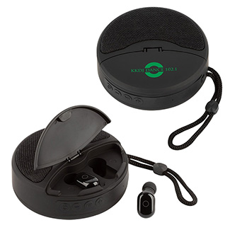 •	Cadence Bamboo Wireless Light-Up Speaker (GC6026)