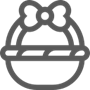 Gift basket icon