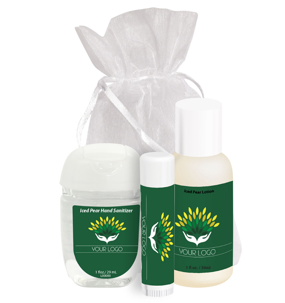 Iced Pear Pocket Bottle Gift Set