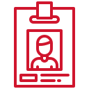 ID badge for transhow icon
