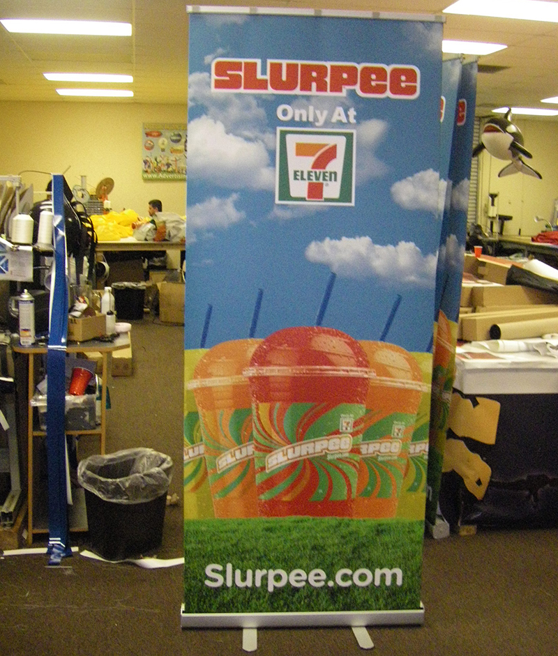 •	7Eleven Slurpee Banner