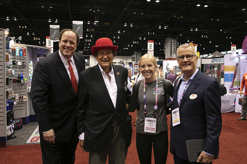 Intern with Norman Cohn, Matthew Cohn, and Tim Andrews at ASI Show 