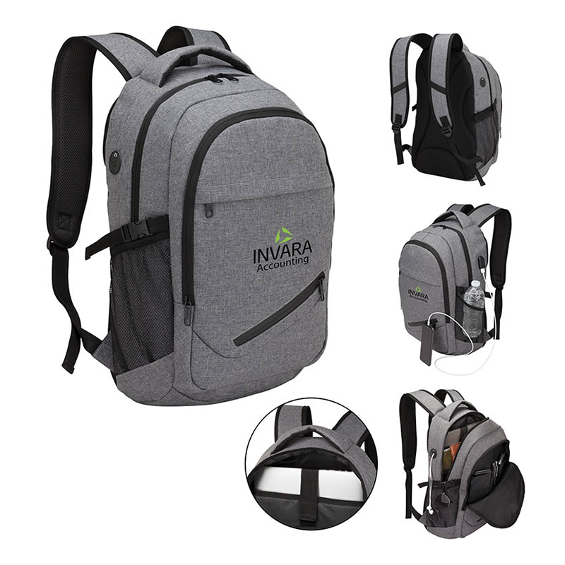 Metro Travel Laptop Backpack (KB5207)