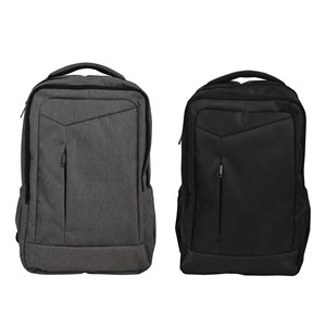 15.6" Laptop Backpack in Premium Melange Gray or Black (KB9015)