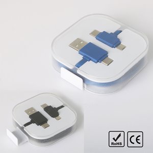 4 in 1 Micro/ Type C to Type C/ Lightning Charging Cable (KT2009)