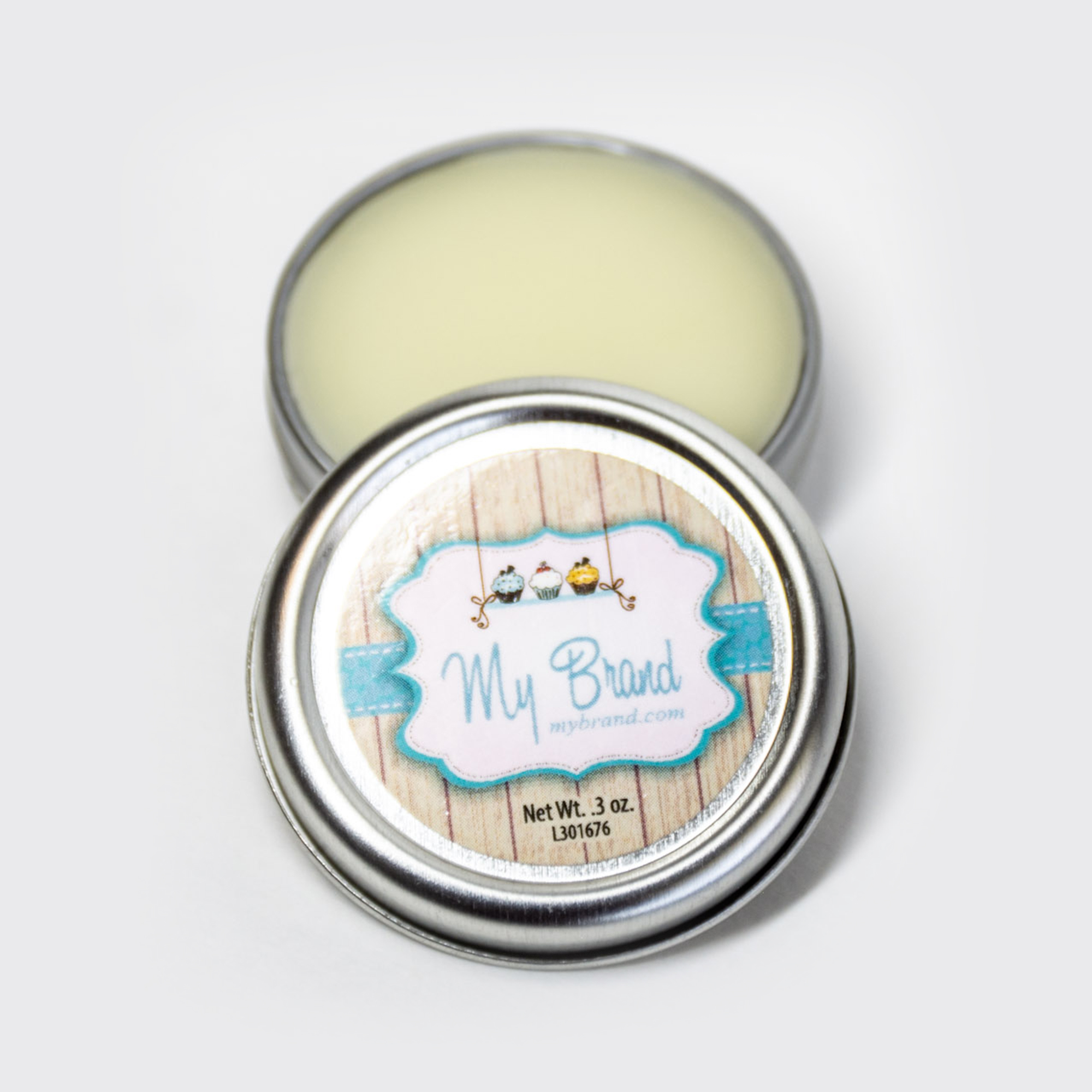 •	All Natural Lip Balm Tin (SLB-TN)