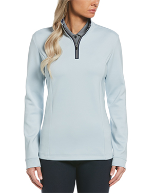Ladies Clubhouse Mock Pullover (OGKSB222)