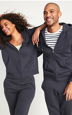 Old Navy Classic Zip-Front Hoodie (OLDN207128)