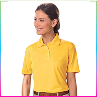 •	Blue Generation Ladies Value Moisture Wicking Polo Shirts (ABGEN6300)  