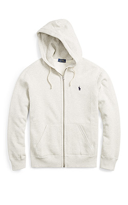 Cotton-Blend-Fleece Hoodie (POLOK130)