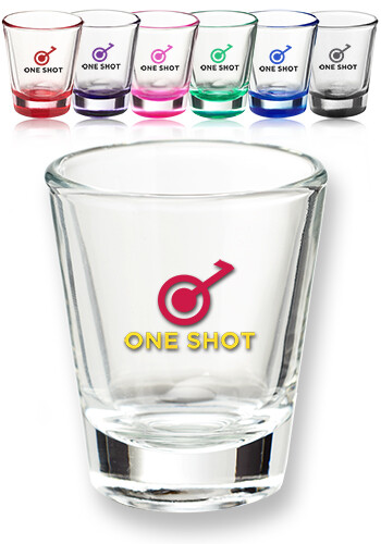 •	1.75-oz. Clear Glass Shot Glasses (A5121CL)