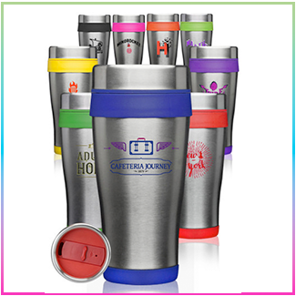 16-oz. Insulated Stainless Steel Travel Mugs (AST58)