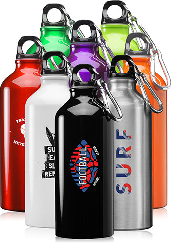 •	20-oz. Aluminum Water Bottles (AAB101)