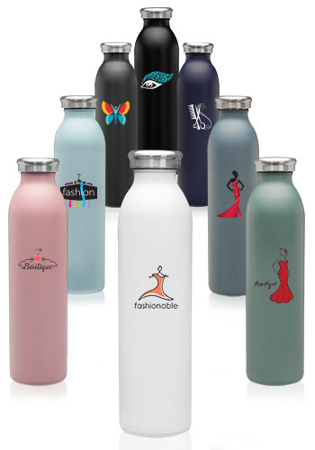 •	20-oz. Posh Stainless Steel Water Bottles (ASB271)