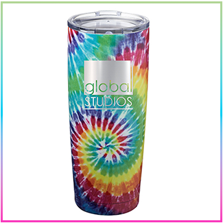 20-oz. Tie Dye Stainless Steel Tumblers (ATM350T)