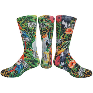 Athletic Crew Sock with DTG Printing (S54dtg)