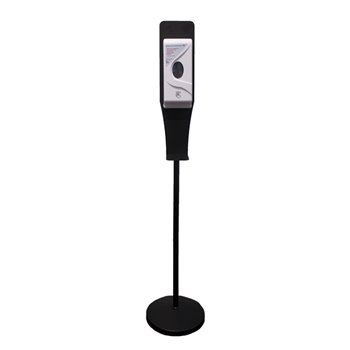 Hand Sanitizer Stand and Mount Unit With Custom Label (SANITIZER-SWM)