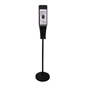 Hand Sanitizer Stand and Mount Unit with Custom Label (SANITIZER-SWM)