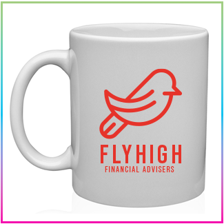 11-oz. Traditional Ceramic Custom Mug (A7102)