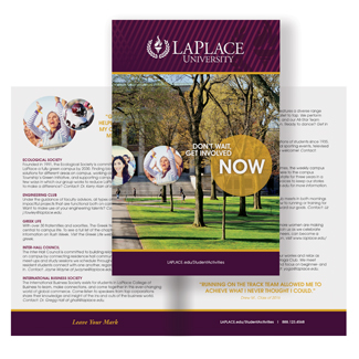 College Brochure Example