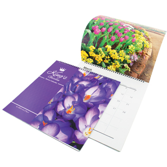 Wall calendar example