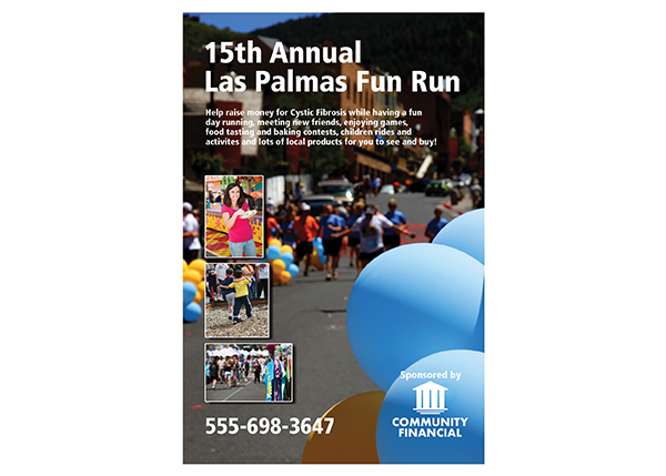 Charity Run Poster