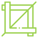 croping template icon