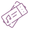 concert ticket icon